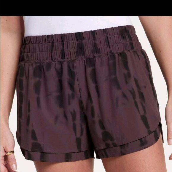 1221 NWT Calia Step-Up Shorts Python Dark Brown Sz XXS - Picture 1 of 5